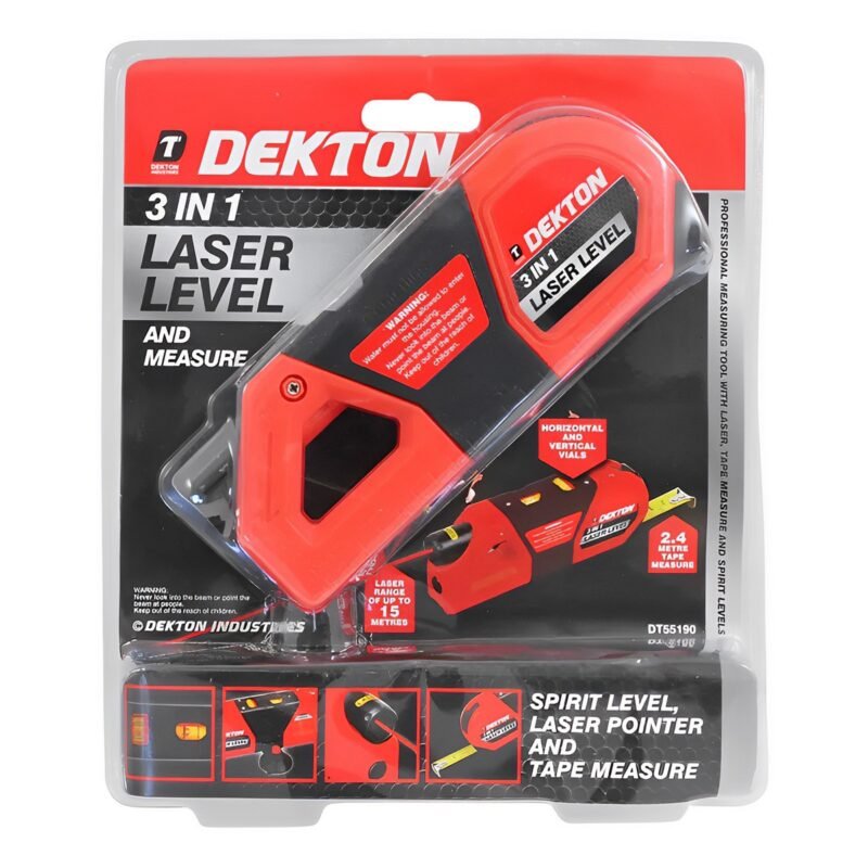 3 IN 1 LASER LEVEL WITH MEASURE - Image 2