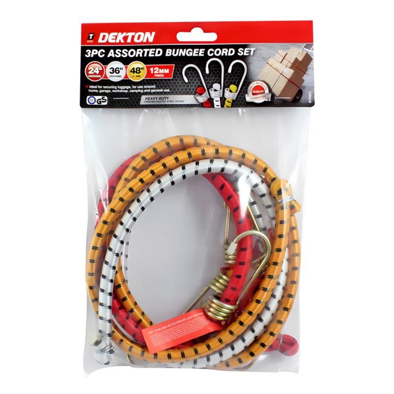 3PC ASSORTED BUNGEE CORD SET - Image 2