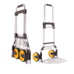 ALUMINIUM FOLDABLE HAND TRUCK WITH RUBBER WHEELS 150KG