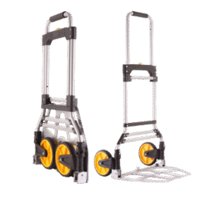 ALUMINIUM FOLDABLE HAND TRUCK WITH RUBBER WHEELS 150KG