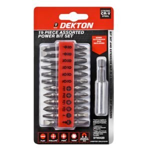 ASSORTED POWER BIT SET 19PCS