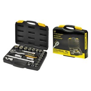 BLOW CASE 22 SOCKETS 1/2'' PLASTIC