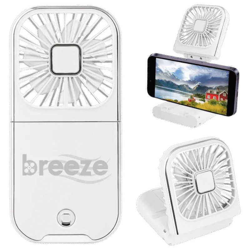 BREEZE RECHARGEABLE 4 in 1 NECK FAN 5W - Image 2