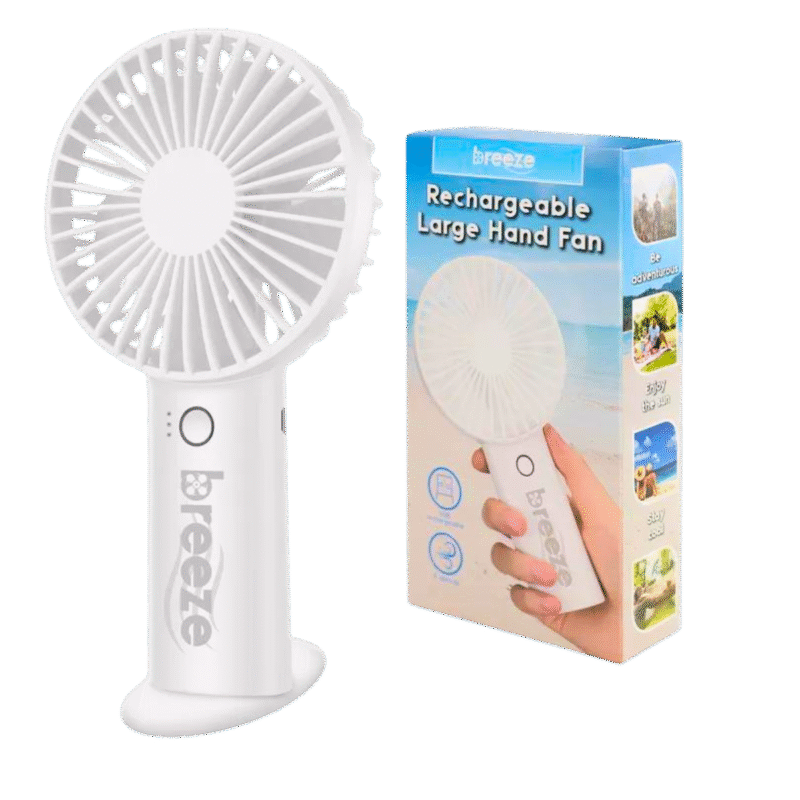 BREEZE RECHARGEABLE HANDHELD FAN 4.5W - Image 4