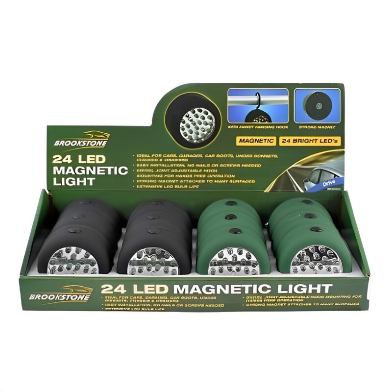 BROOKSTONE 24 LED MAGNETIC LIGHT WITH BATTERIES - Image 2