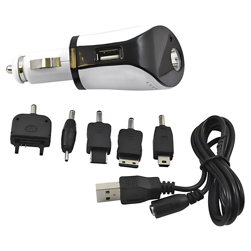 BROOKSTONE USB CHARGER WITH ADAPTORS