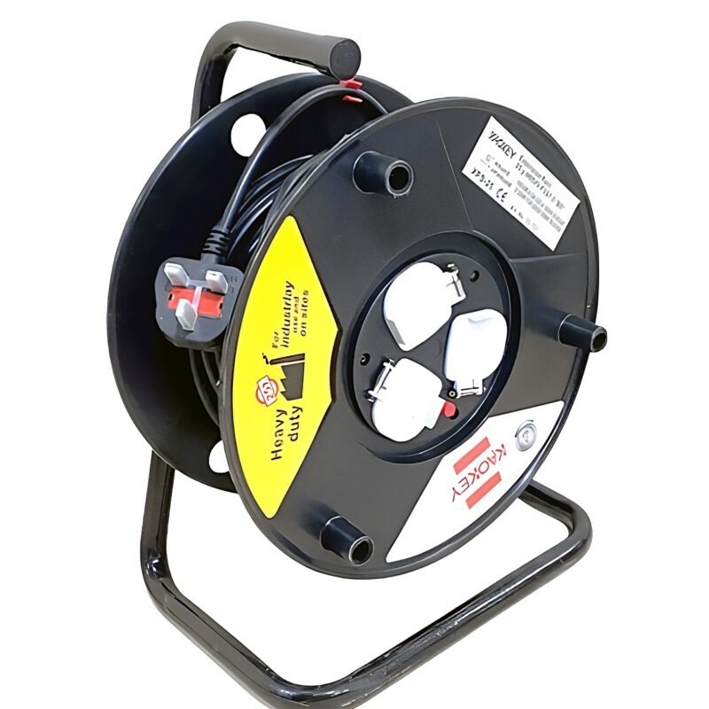 CABLE REELS PLASTIC 25M HEAVY1.5MM