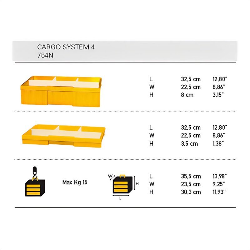 CARGO SYSTEM 35.5X23.5X30.3H - Image 2