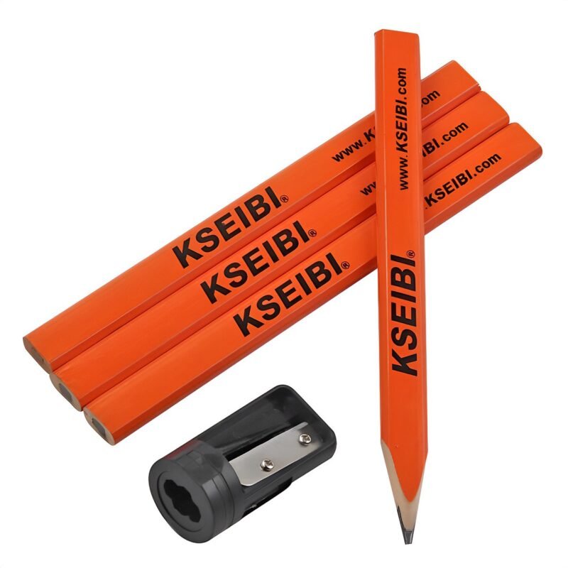 CARPENTER'S PENCIL SET 5PCS 7" 180mm - Image 2