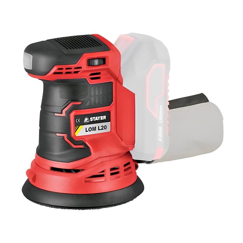 CORDLESS ORBITAL SANDER SET LOM - Image 2