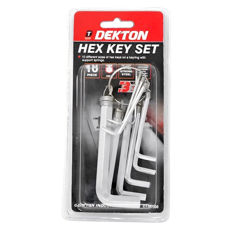 DEKTON 10PC HEX KEY SET - Image 2