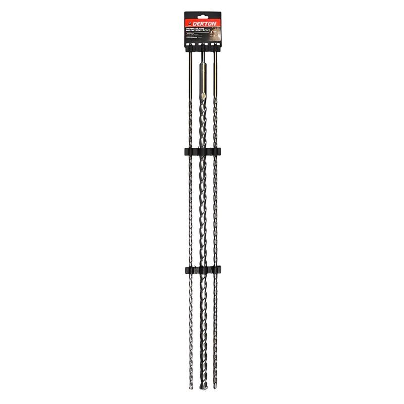DEKTON 1M SDS PLUS MASONRY DRILL BIT SET