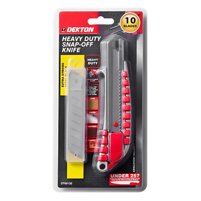 DEKTON 2PC AUTOLOAD SNAP-OFF KNIFE SET - Image 2