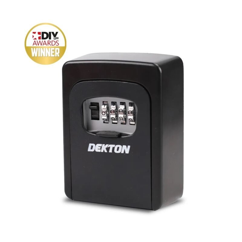 DEKTON 4 DIGIT COMBINATION KEY SAFE BOX (120 X 90 X 40MM) - Image 2