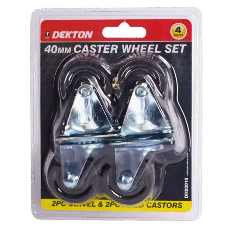 DEKTON 4PC 40MM CASTER WHEEL SET - Image 2