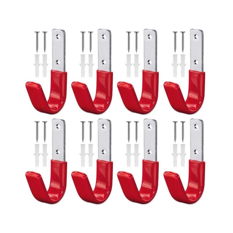 DEKTON 8PC 8.5CM X 4CM WALL HOOKS MAX CAPACITY 35KG - Image 2
