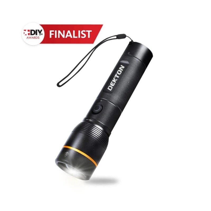 DEKTON PRO LIGHT XP 2000 PROFESSIONAL RECHARGE TORCH - 2000 LUMENS / 300M DIST - Image 4