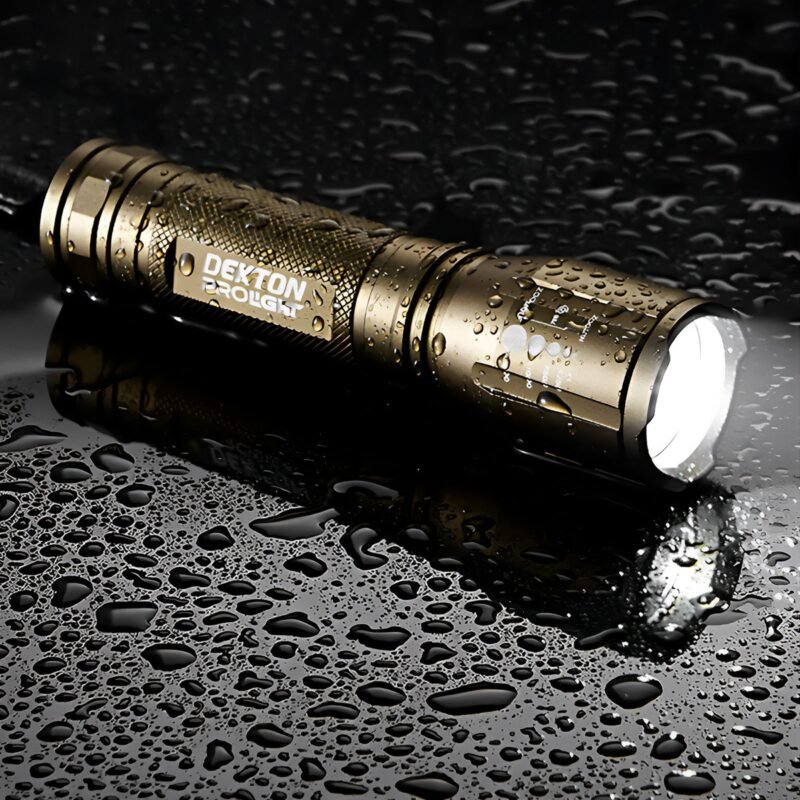DEKTON PRO LIGHT XP400 PERFORMANCE TORCH - 400 LUMENS / 350M DISTANCE (USB) - Image 3