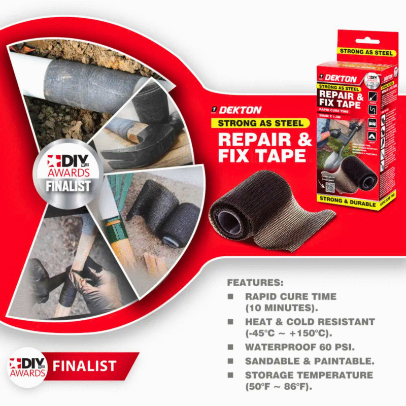 DEKTON REPAIR & FIX FIX ALL TAPE 5CM X 130CM - Image 2
