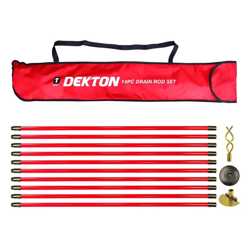 DRAIN ROD SET 14PCS WITH SCRAPPET - Image 2
