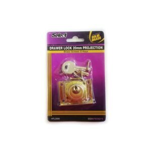 DRAWER LOCK 20MM PROJECTION