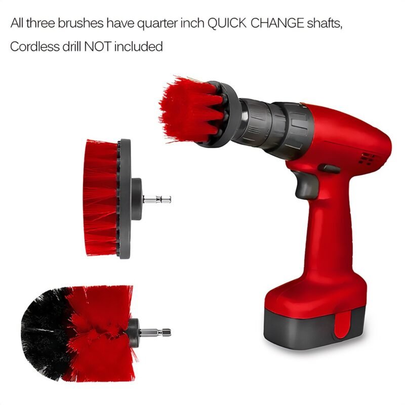 DRILL BRUSH SET 3PCS DEKTON - Image 3