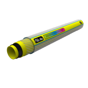 FITT NTS YELLOW 1/2" 20m Kit, Garden Irrigation Hose with Adjustable Lance and Fittings
