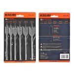 FLAT SPADE BITS SET 14, 16, 18, 20, 22, 25