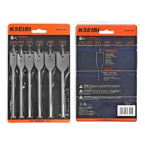 FLAT SPADE BITS SET 14, 16, 18, 20, 22, 25