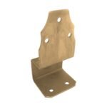 HEAVY LOAD GOLD DECORATIVE SPLIT POST BASE