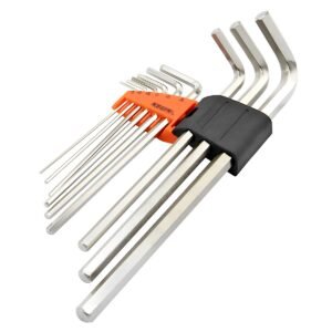 HEX KEY WHENCH SET EXTRA LONG 9PCS