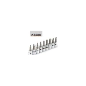 HEX SOCKET BIT SET 1/2'' 9PC