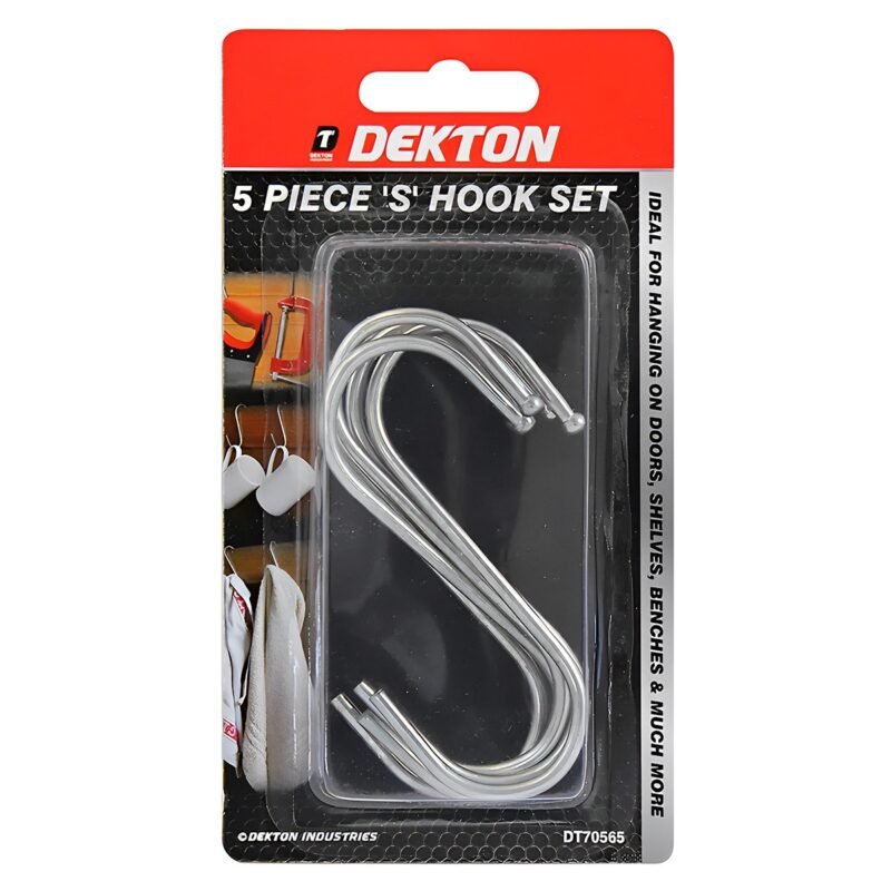 DEKTON 5PC "S" HOOK SET - Image 2