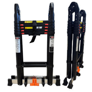 Kaokey Multipurpose Aluminium Telescopic Ladder 2.5m+2.5m
