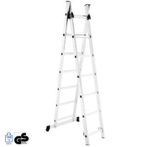 Aluminium Two Section Extension Ladder 2x14 steps