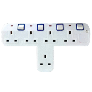 MATESTAR 5-Way Plug Adapter