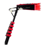 Multifunctional Water Fed Solar Panel Cleaning Brush 7.5m