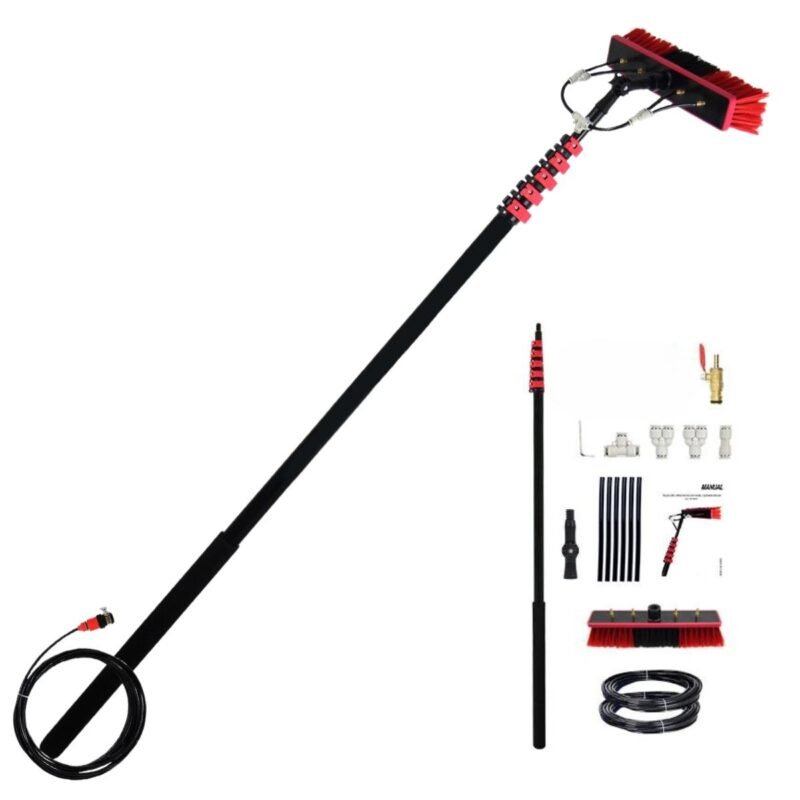 Multifunctional Water Fed Solar Panel Cleaning Brush 7.5m - Image 6