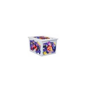 MULTIPURPOSE BOX with LID 18L (LxPxH - 29x37x22cm)
