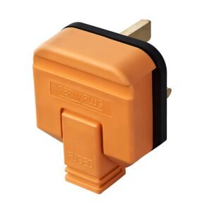 PERMAPLUG 13AMP PLUG ORANGE