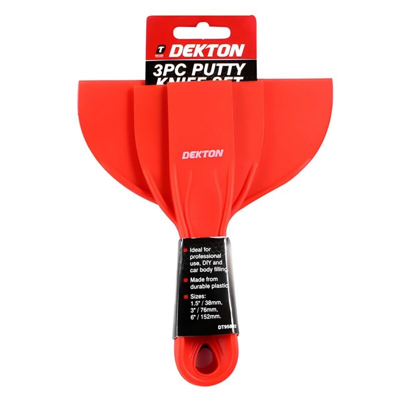 PUTTY PLASTIC KNIFE 3PCS - Image 2