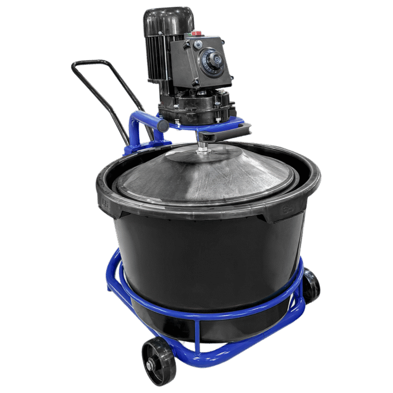 REDSUN MORTAR MIXER WITH UNIVERSAL PADDLE 65L