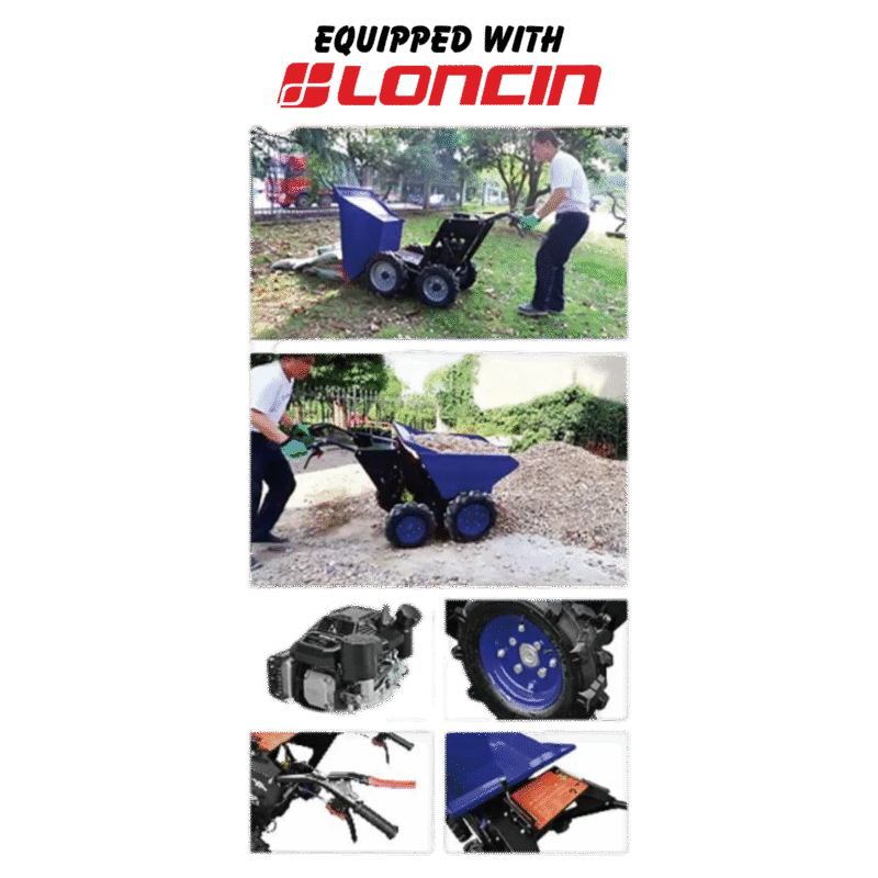 REDSUN POWERED BARROW / MINI DUMPER 125L - Image 2