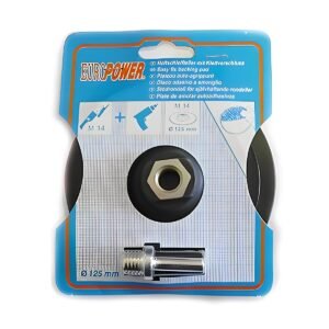 Rubber sander plate