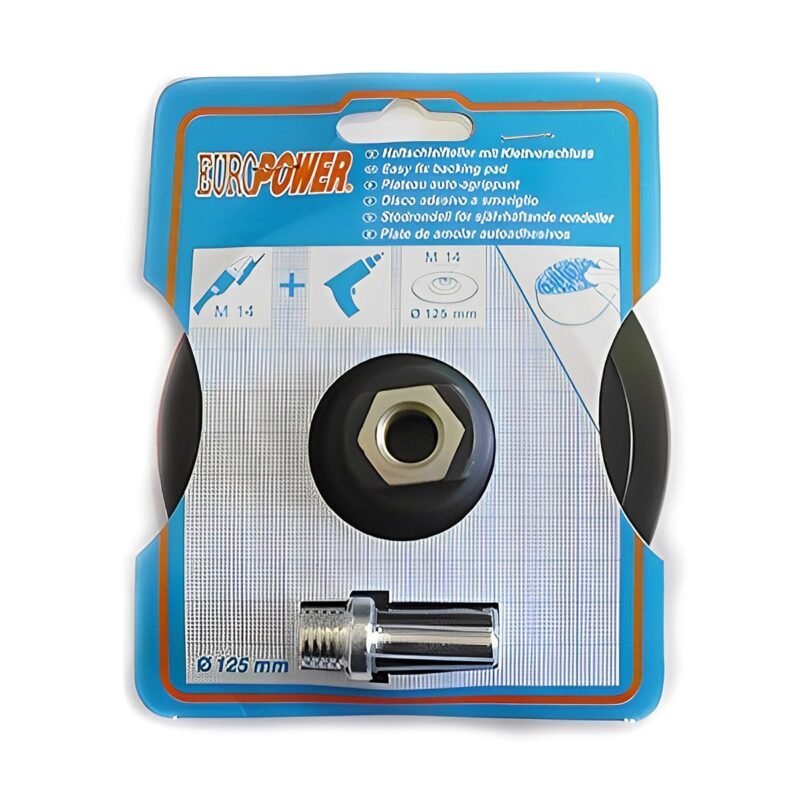 Rubber sander plate