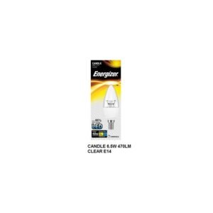 S8855 LED CANDLE 6.2W - 470LM CLEAR E14 WARM WHITE DIM