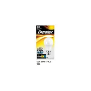 S8857 LED GLS 5.6W 470LM B22 WARM WHITE