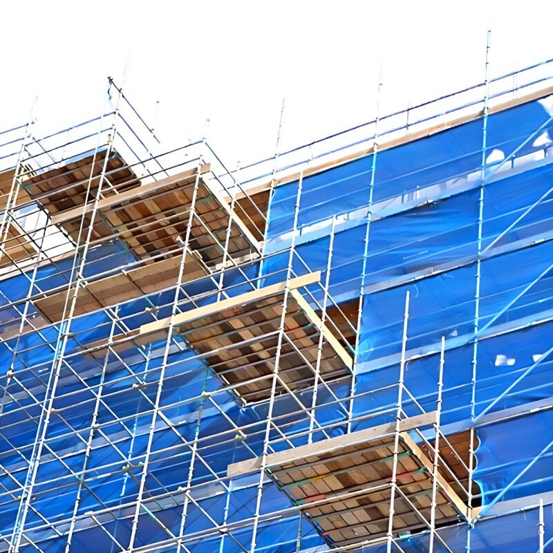 SCAFFOLDING NET 3MX100M BLUE - Image 2