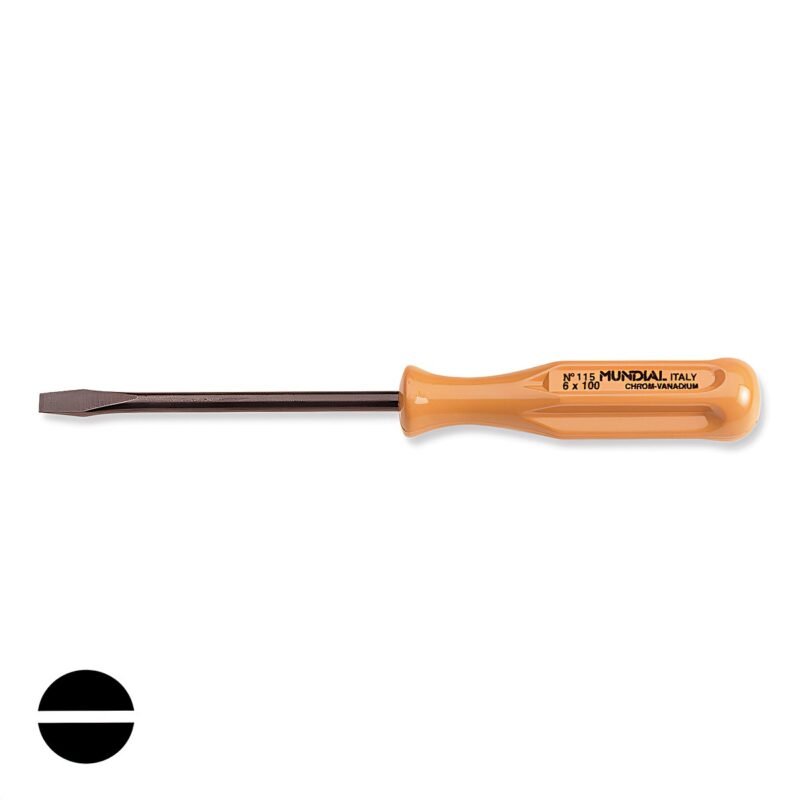 SCREWDRIVER FOR SLOTTED HEAD SCREWS - MECHANIC 115