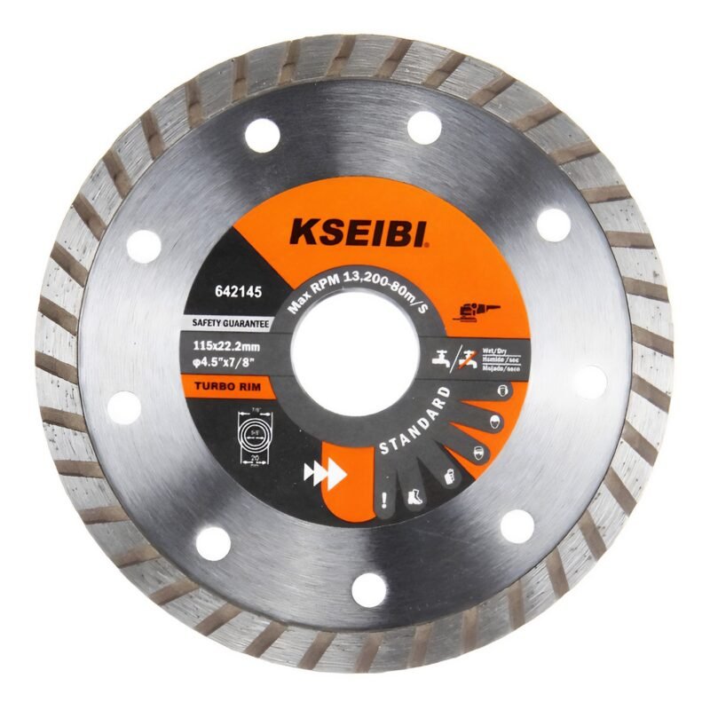 SINTERED DIAMOND DISCS, WAVE TURBO 115X22.2MM